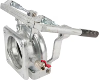 KKM 6&quot; Schnellkuppler+Vierkantflansch+Entleerung