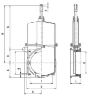MZ Plattenschieber 6"