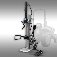 Jansen Holzspalter TS-22, 22 t mit Stamm gallery