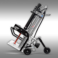 Jansen Holzspalter TS-22, 22 t mit Stammheber, Zapfwellenant