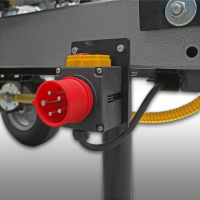 Jansen Holzspalter HS-20H110K-V2, KOMBI, Benzin+Elektro, 20 