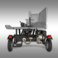 Jansen Holzspalter HS-40L55-XXL, Benzin, 40t, 55cm, hydr. Sp