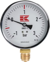 Manometer -0,1 bis 3 bar 100mm gallery