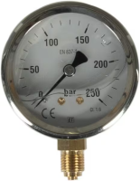 ET Manometer 0 bis 250 bar 63mm