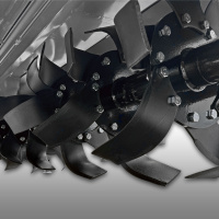 Jansen Traktorfräse TBF-180, Bodenfräse, Heckfr&au