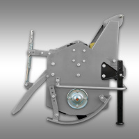 Jansen Traktorfräse TBF-125, Bodenfräse, Heckfr&au