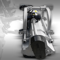 Jansen Front-/Heck-Schlegelmulcher AG-220 mit hydr. Seitenve