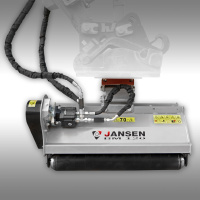 Jansen Baggermulcher BM-120, hydraulisch, Minibagger, Schleg