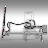 Jansen Traktor Hecken Schere THS-180, Mähbalken, Frontl