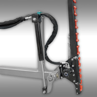 Jansen Traktor Hecken Schere THS-180, Mähbalken, Frontl