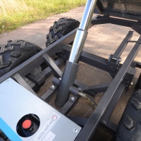 Kellfri Kippanhänger Quad 1420 kg mit elektrohydraulisc