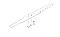 AS-Motor Ersatzmesser oben f&uuml;r AS 62/63
