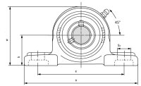 Stehlager UCP204 20x124