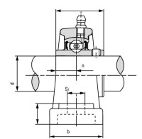 Stehlager UCP204 20x124