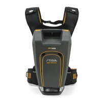 STIGA Akku-Tragesystem SBH 900 AE, 48 V - ohne Akku & La