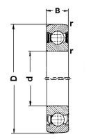 Lagereinsatz 203 NPPB 17x40 INA/FAG