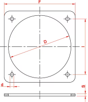 Flansch Vierkant 8" gallery 11_2nd