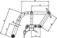 MZ Hebel für Schieber 4"+5"+6"