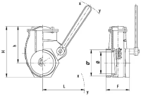 Hebelschieber 2 1/2"