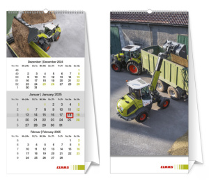 Claas Tischaufstellkalender 2026
