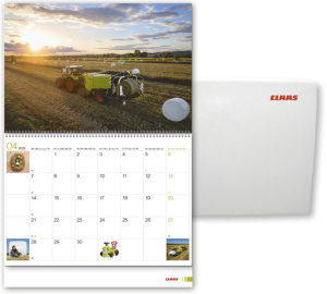 Claas Terminwandkalender 2026