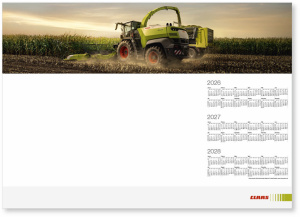 Claas Schreibtischunterlage 2026 - 2028