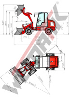 Wematik Radlader 811 Plus, Hoflader mit  gallery