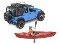 Bruder Jeep Wrangler Rubicon Unlimited mit Kajak 4