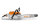 STIHL Akku-Motorsäge MSA 300, RS Pro, Schienenlänge 35 cm