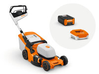 STIHL Akku-Rasenmäher RMA 453 PV, Set mit AP 300 S +...