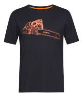 STIHL T-Shirt MS 500i schwarz, Gr. S