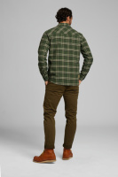 STIHL Hemd Gr. L PLAID FLANNEL Grün 3