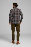 STIHL Hemd Gr. L PLAID FLANNEL Blau / Rot 5
