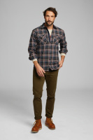 STIHL Hemd Gr. XL PLAID FLANNEL Blau / Rot 6