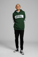 STIHL Hoodie Gr. XXL COLORBLOCK SLEEVE Grün 5