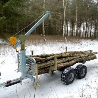 Kipp- und Forstanhänger ATV PRO,Tower2+ 4