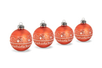 STIHL Weihnachtsbaumkugel XMAS 2022, 4er Set 4