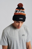 STIHL Mütze POMPON24 Schwarz/Orange/Grau 4