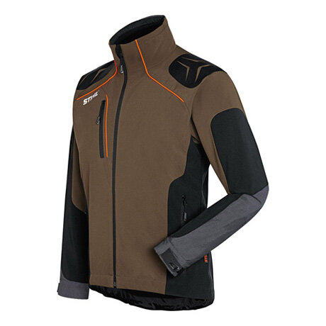 Jacke, ADVANCE X-Shell Gr. S torf