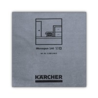 Kärcher Mikrofasertuch Microspun blau