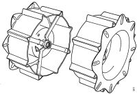 agria Paar Eisengitterräder 5300 f& gallery
