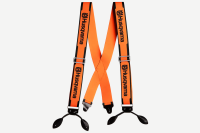 Husqvarna Hosentr&auml;ger mit Lederschlaufe, orange