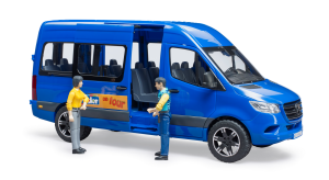 Bruder MB Sprinter Transfer mit Fahrer und Beifahrer