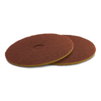 K&auml;rcher Pad, hart, braun, 406 mm  2 St.