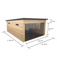 AM Robots Mähroboter-Garage "T gallery