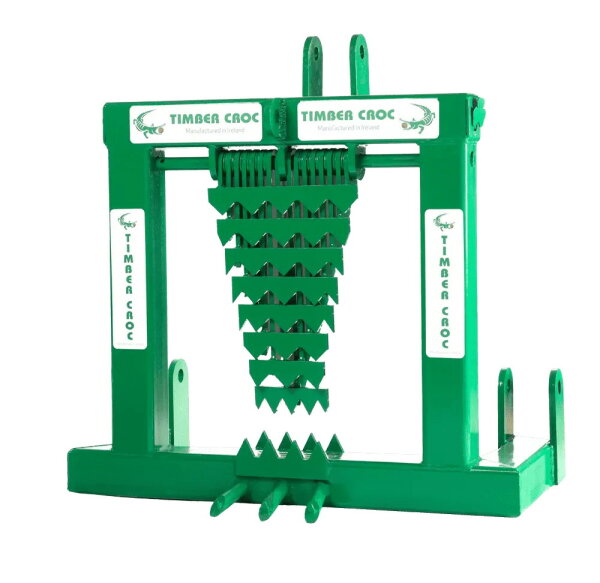 Timber Croc Holzhalter / Stammhalter XHD für Traktoren mit 3-Punkt Aufnahme (KAT II)