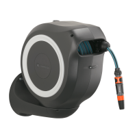 Gardena Wand-Schlauchbox RollUp M (wei&s gallery