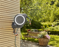Gardena Wand-Schlauchbox RollUp M (weiß), 20m 3