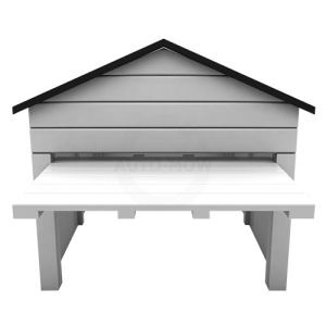 Auto-Mow Mähroboter-Garage mit autom. Toröffner &q