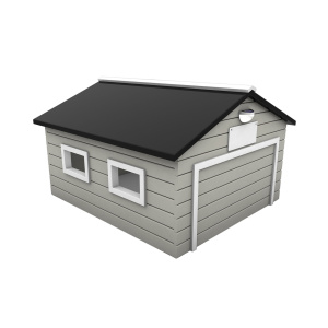 AM Robots Mähroboter-Garage mit autom. Toröffner &